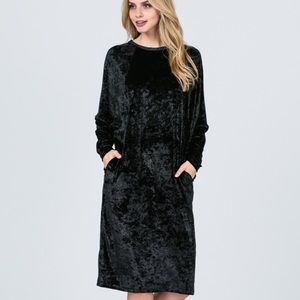 Maya’s Place Molly Velvet Dress